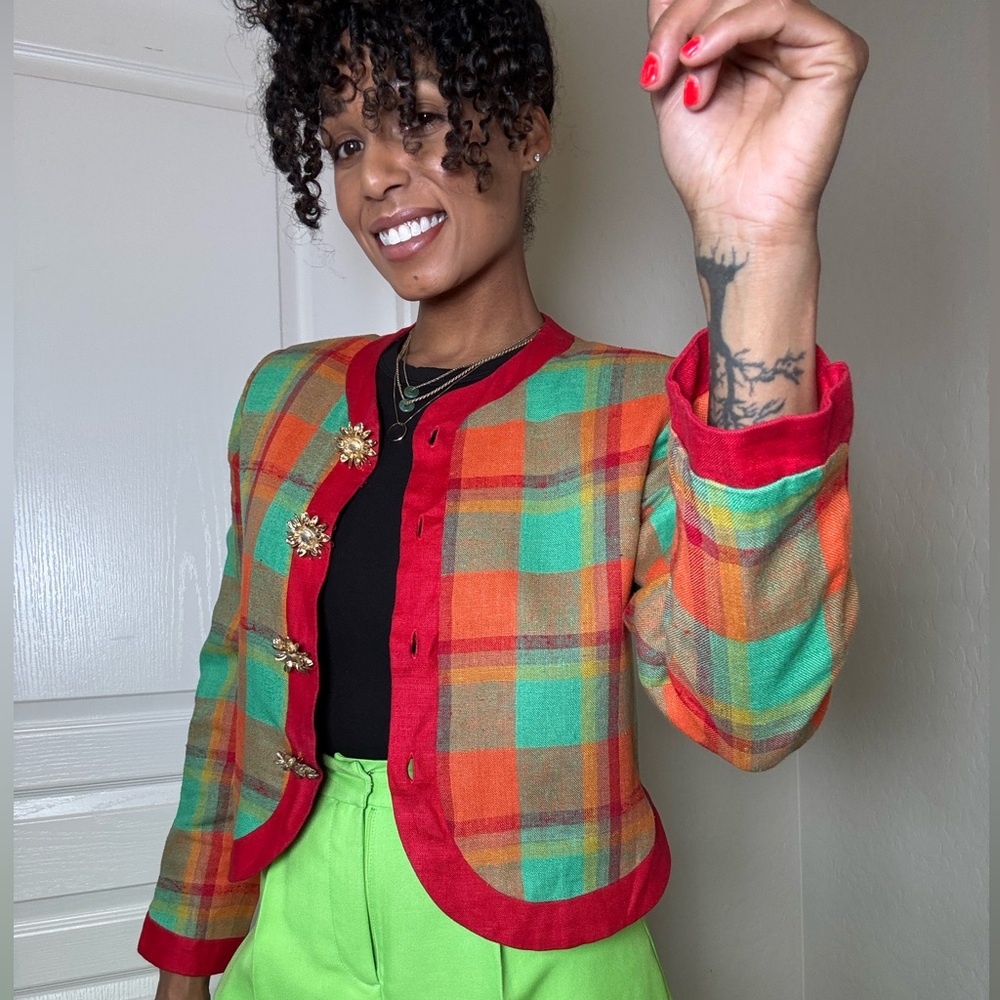 The Linda Lewis Collection Vintage Blazer - Picture 4 of 11